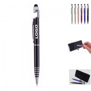 3 in 1 Multifunctional Ballpoint Pen With Phone Holder Stylus Pen